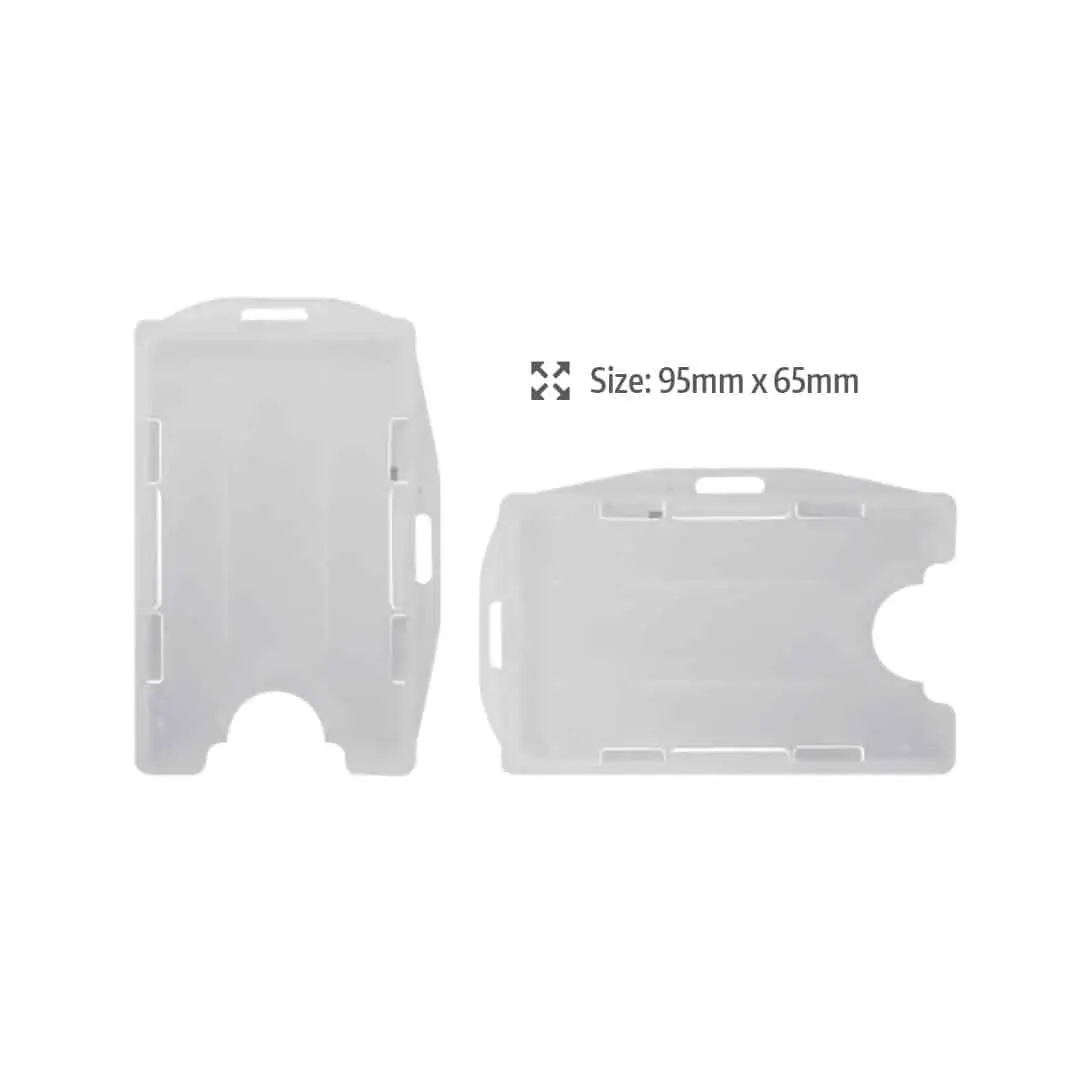DOUBLE SIDE PVC CARD HOLDER